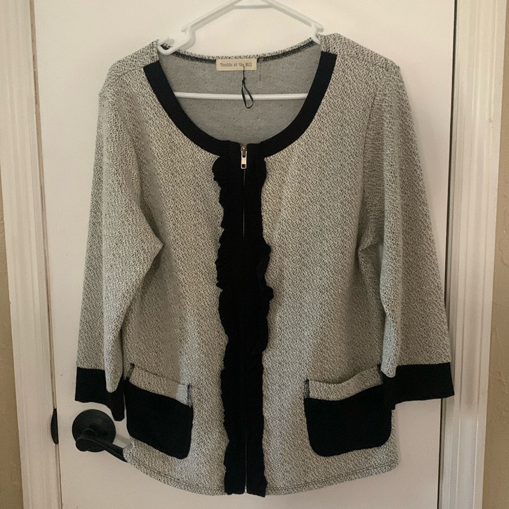 Trouble At The Mill Cardigan Sweater✨